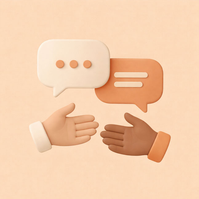Soziale Interaktionen Icon
